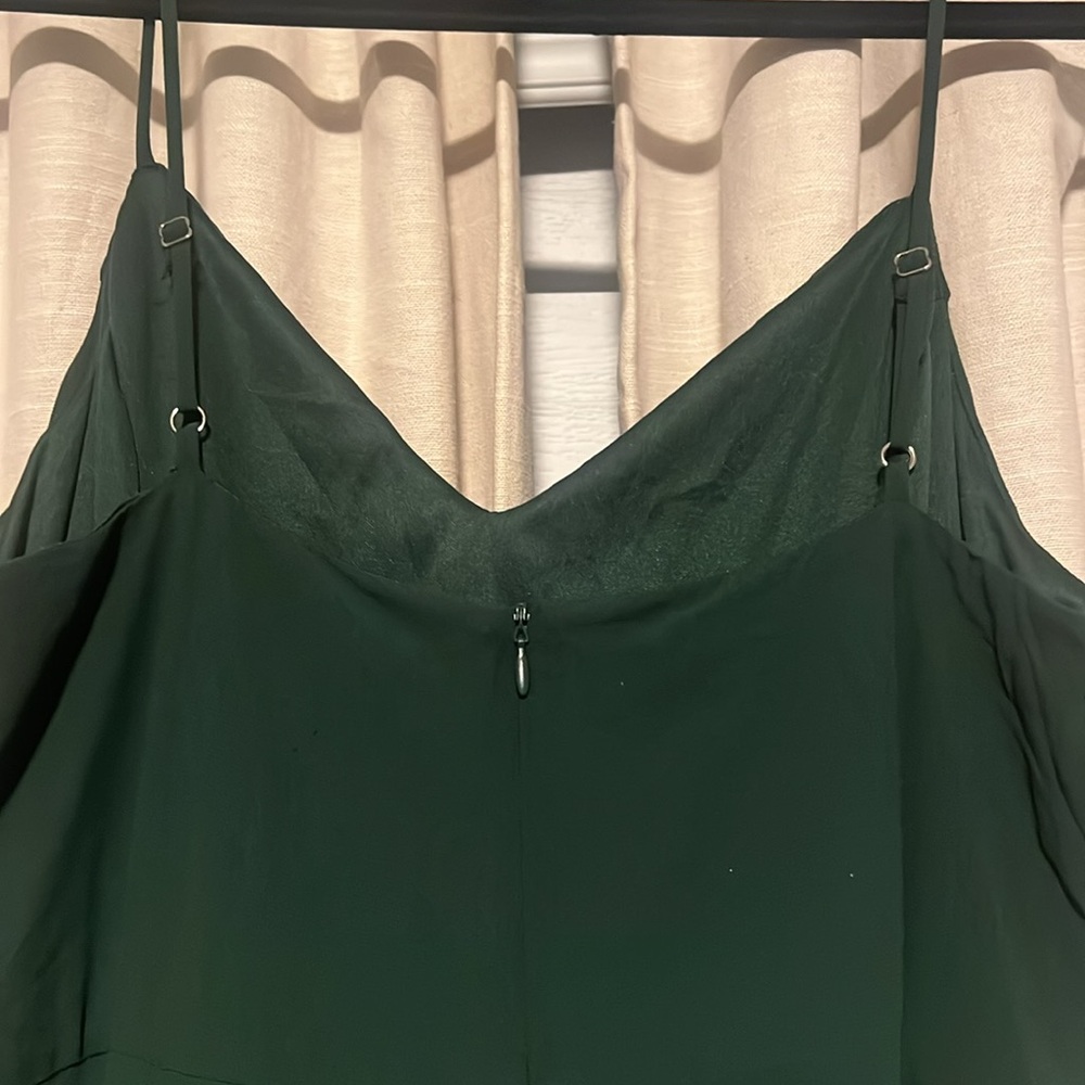 Lulus Blessed with Beauty Green Ruffled Sleeveless Maxi Dress XL - Picture 10 of 13